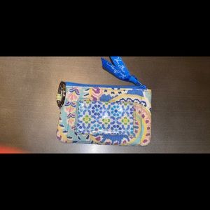 Vera Bradley small pouch with ID pocket